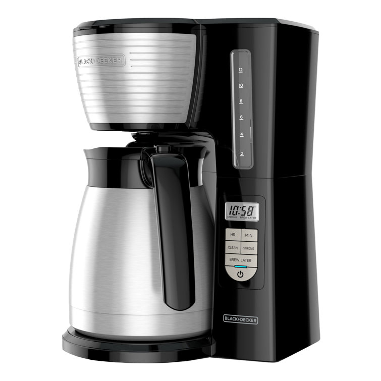 Black and decker 2025 12 cup carafe